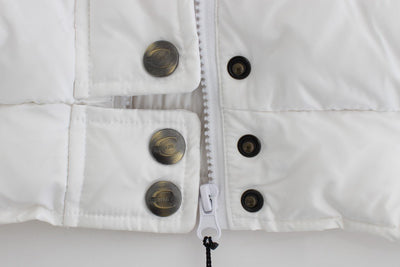 White puffer jacket/vest