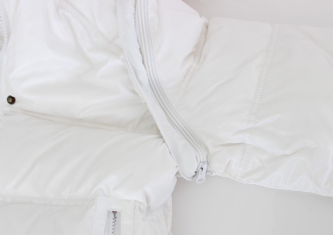 White puffer jacket/vest