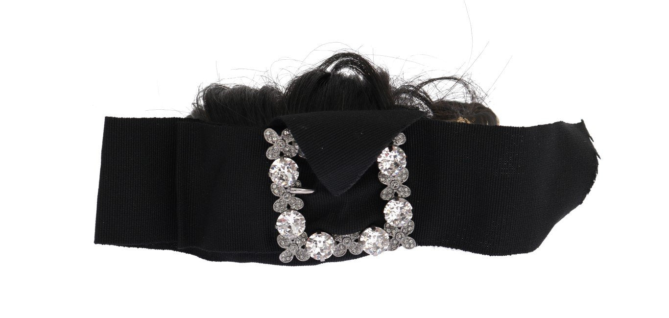 Gold Brocade Crystal Headband