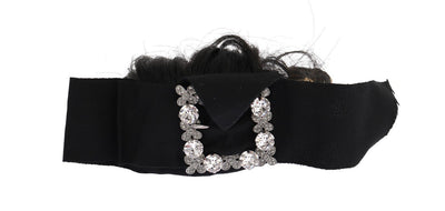 Gold Brocade Crystal Headband