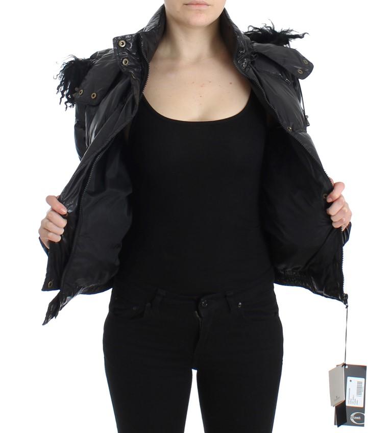 Black puffer jacket/vest