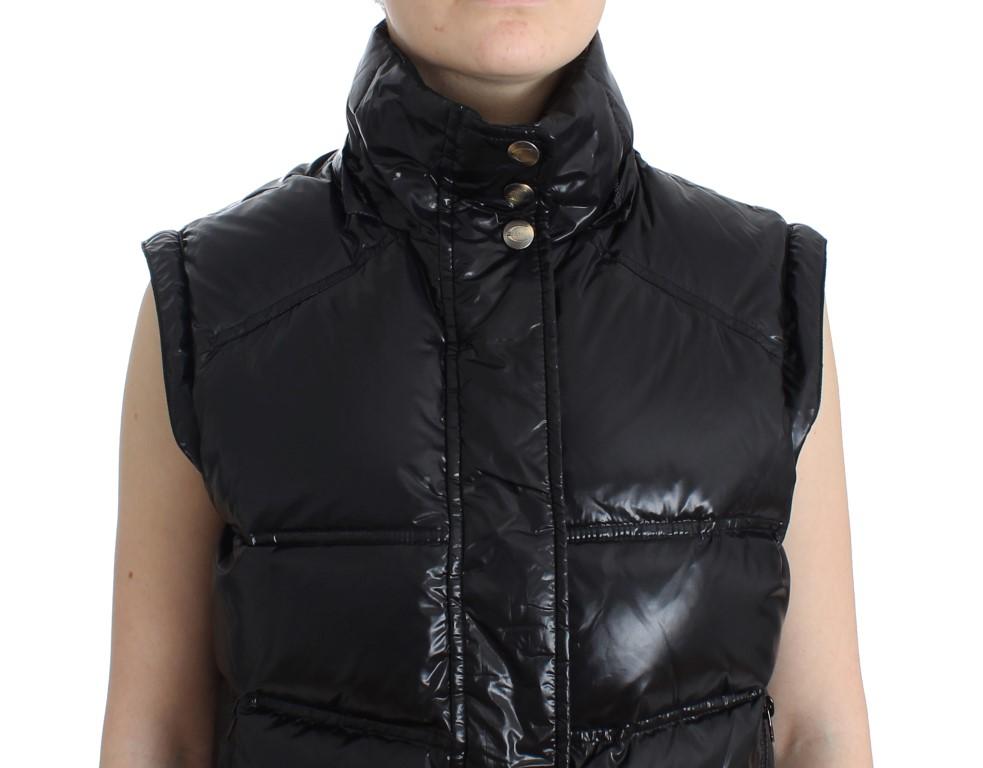 Black puffer jacket/vest