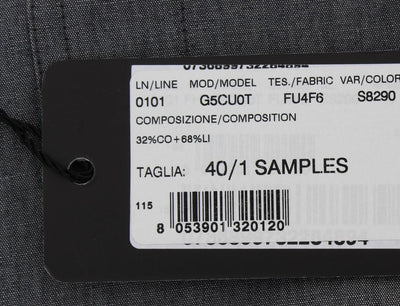 Gray Linen Cotton Casual Shirt