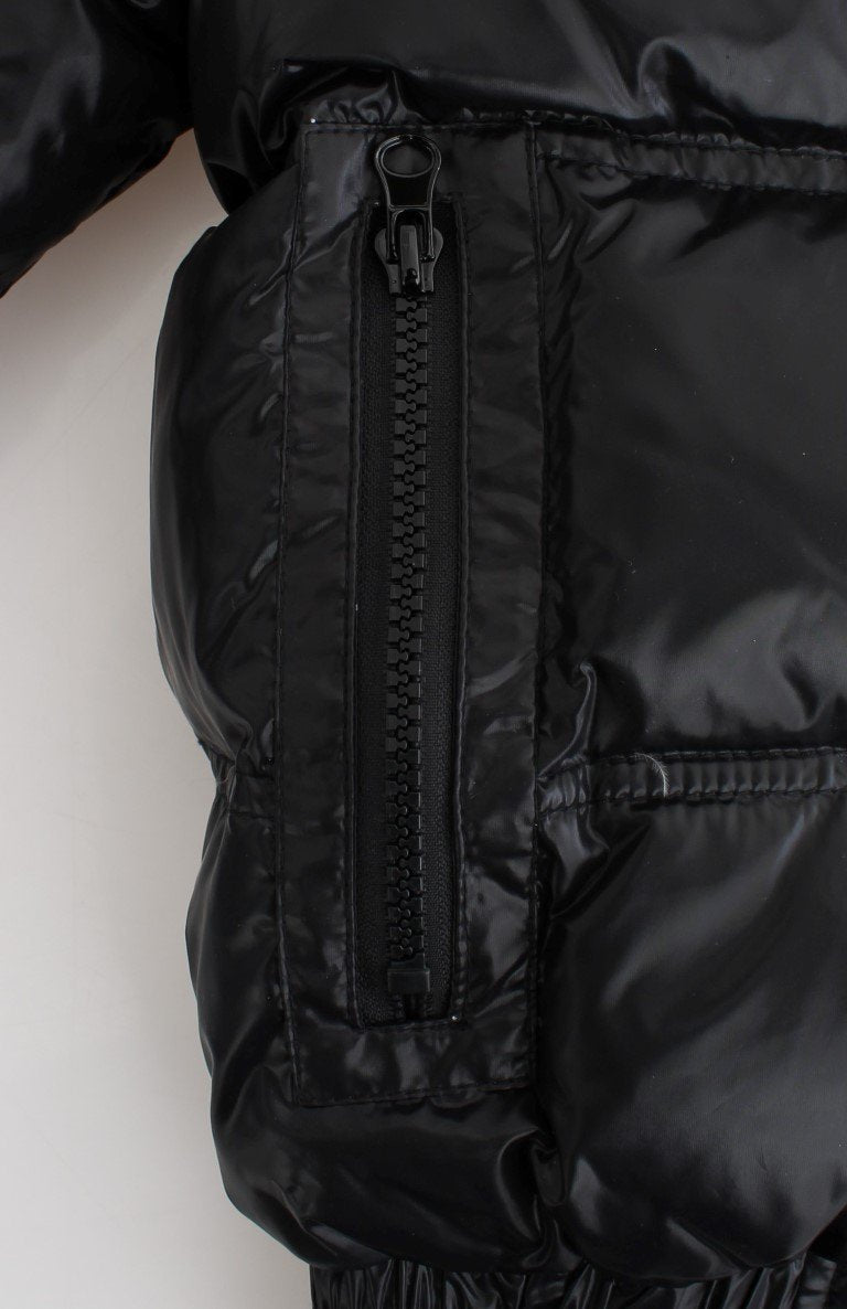 Black puffer jacket/vest