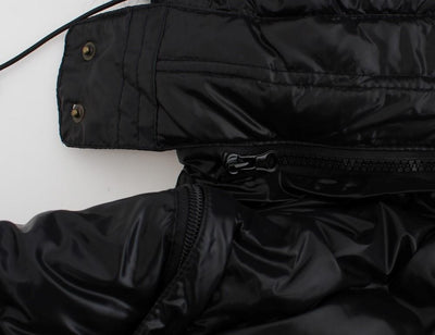 Black puffer jacket/vest