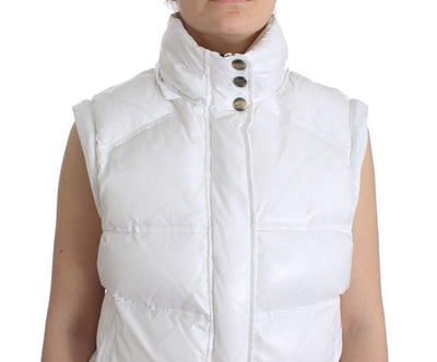 White puffer jacket/vest
