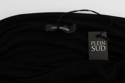 Black Stretch Bustier Top
