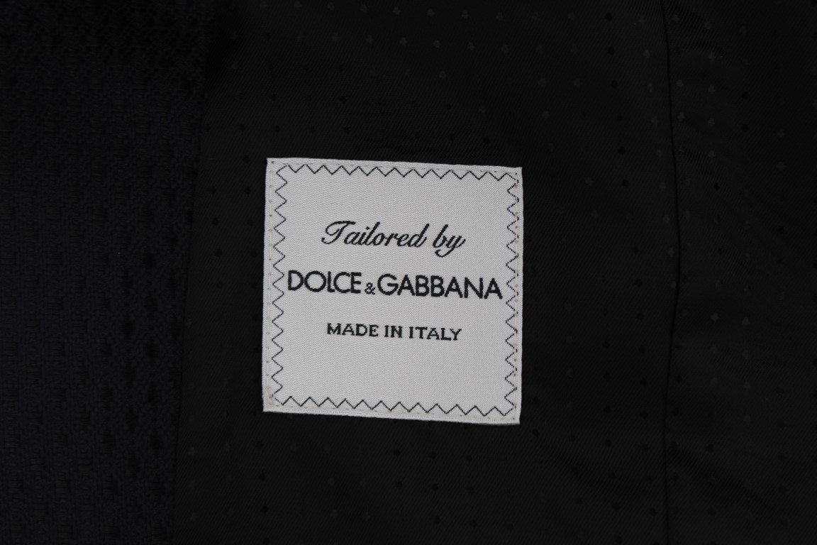 Black Silk Torero Slim Fit Jacket