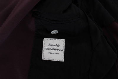 Purple Royal Crown Slim Fit Blazer Jacket