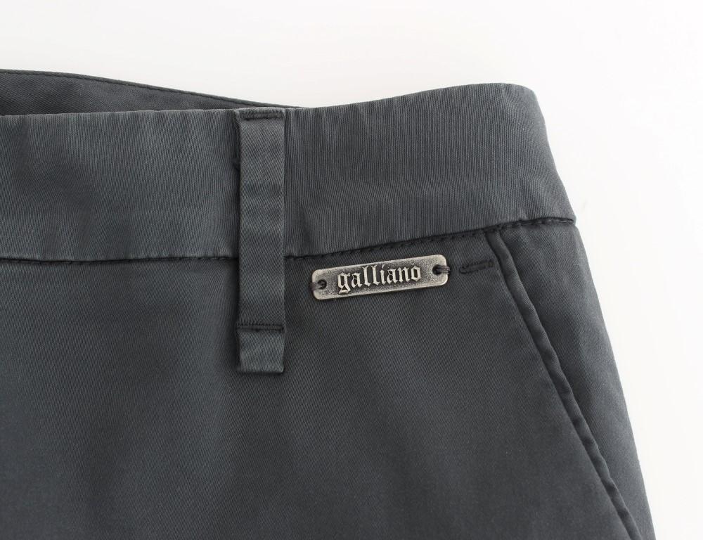 Gray wide leg pants