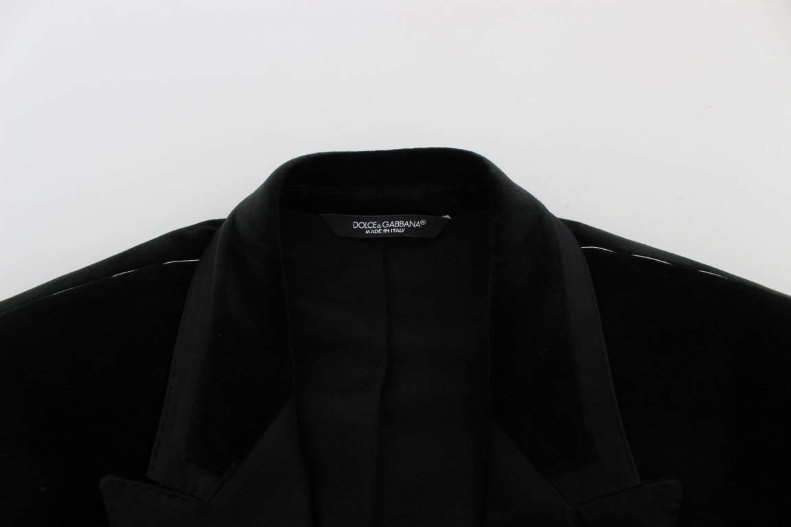 Green Velvet Slim Fit Blazer Jacket