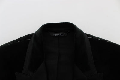 Green Velvet Slim Fit Blazer Jacket