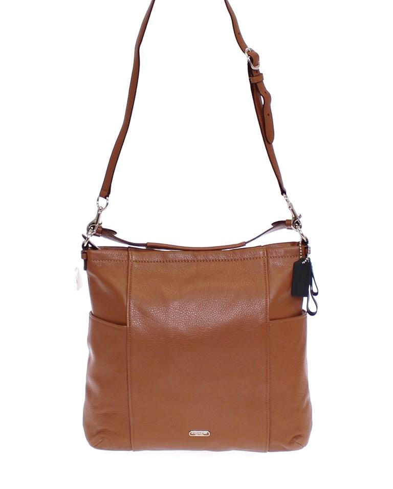 Brown Park Purse Saddle Leather Hobo Bag