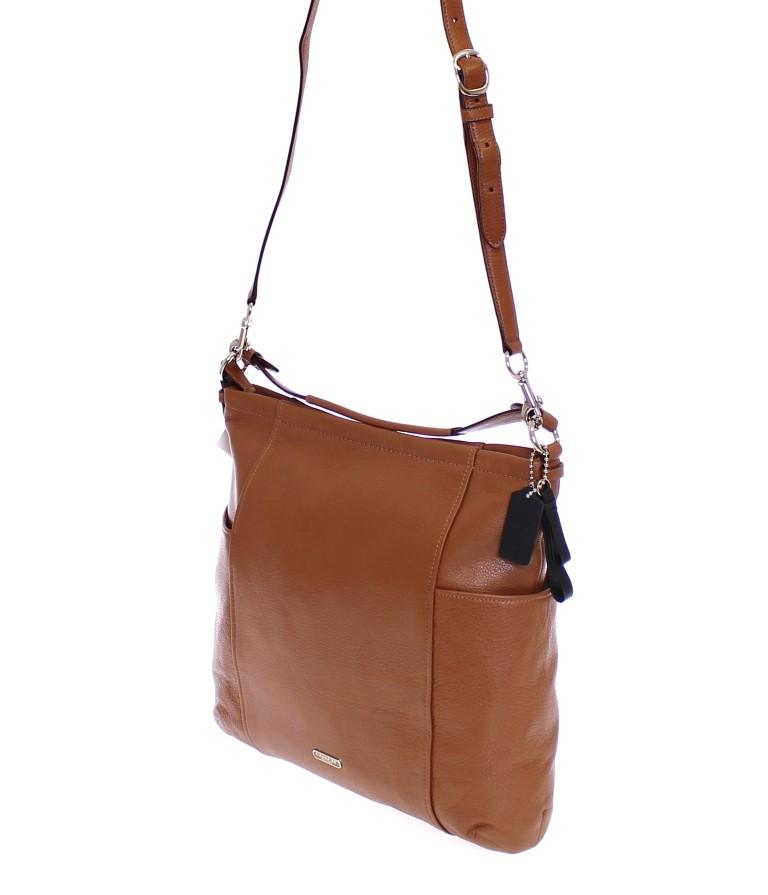 Brown Park Purse Saddle Leather Hobo Bag