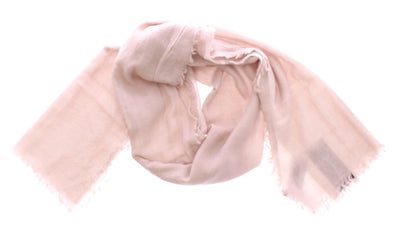 Scarf Men's Beige 100% Cashmere