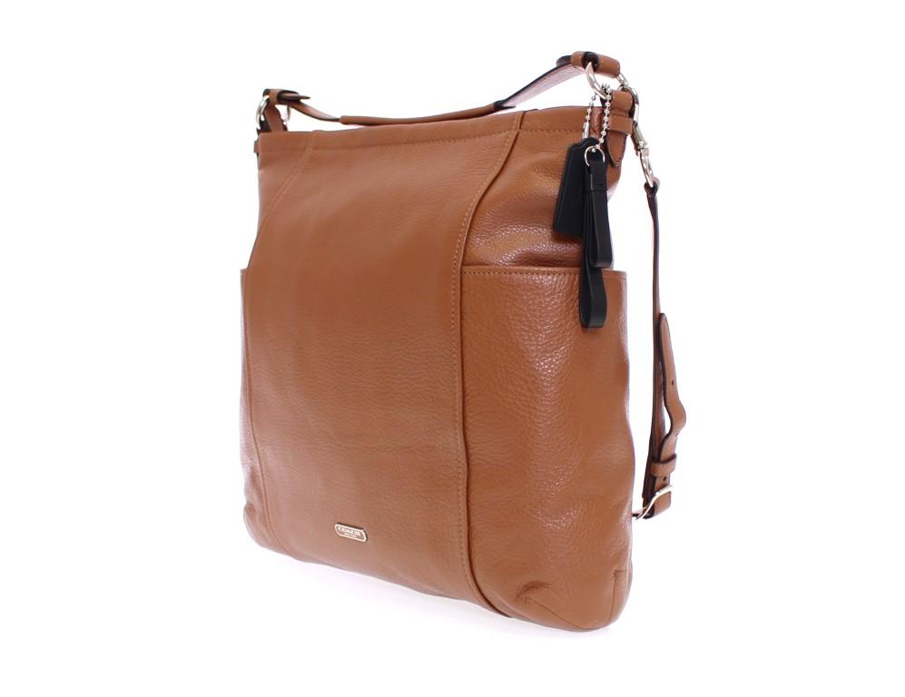 Brown Park Purse Saddle Leather Hobo Bag