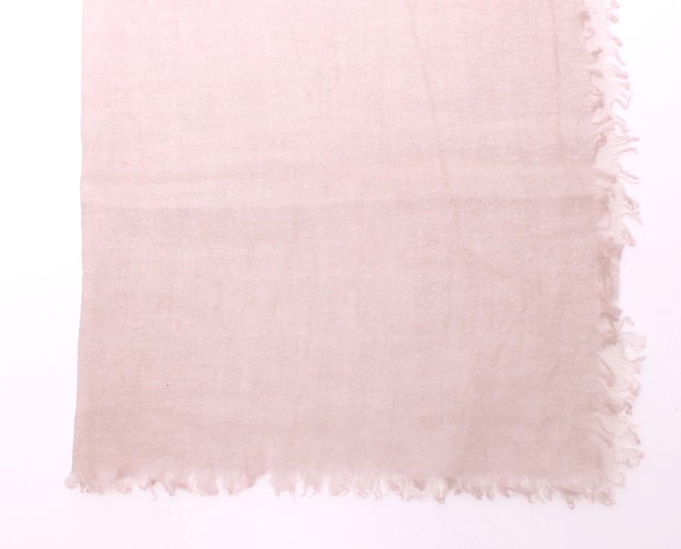 Scarf Men's Beige 100% Cashmere