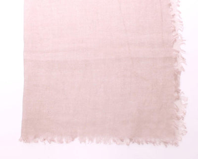 Scarf Men's Beige 100% Cashmere