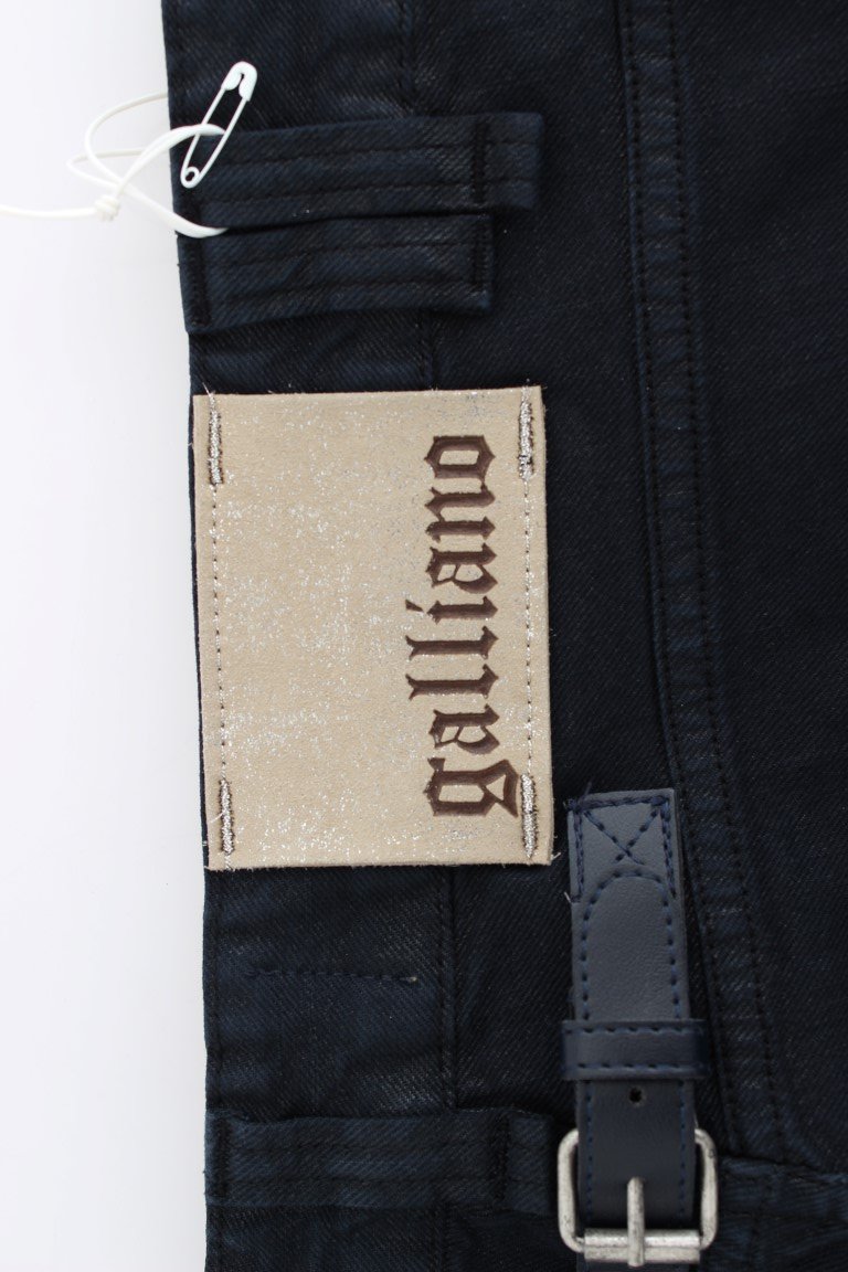 Darkblue cropped jeans