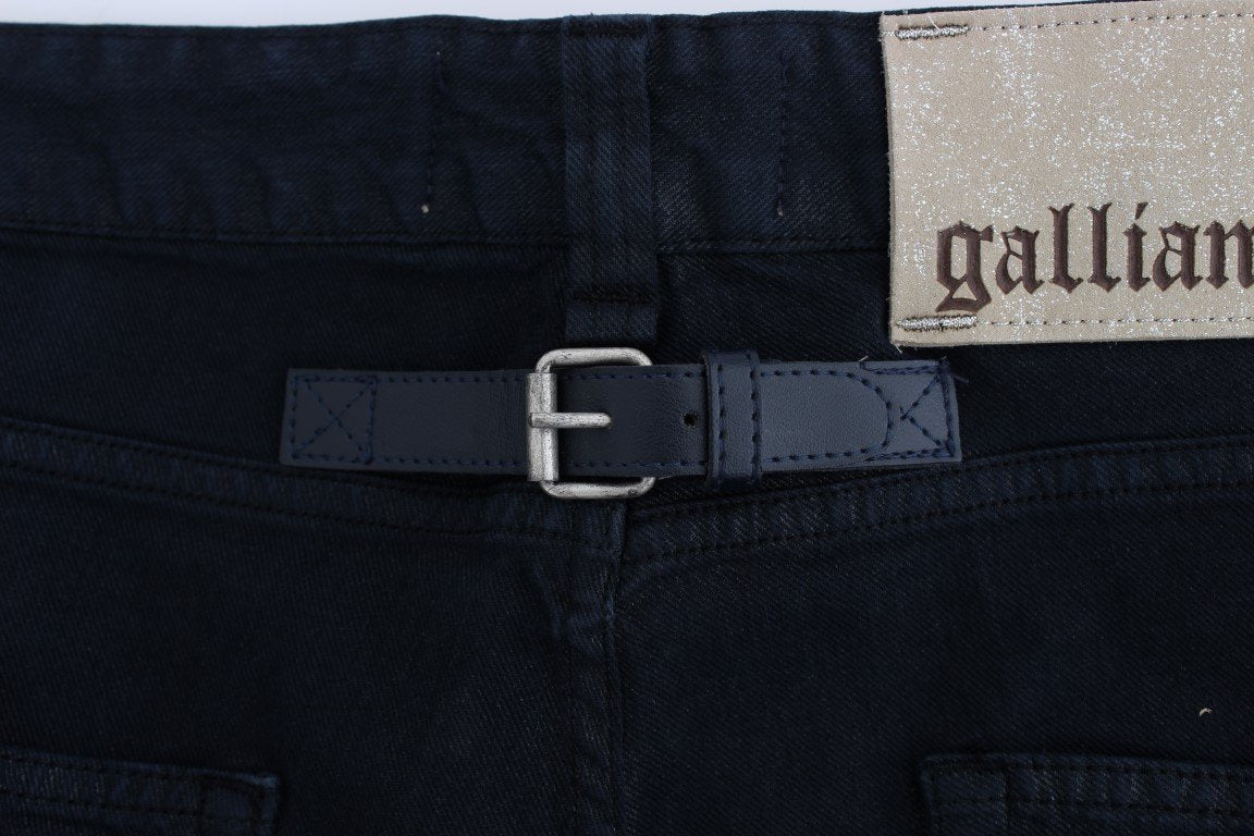 Darkblue cropped jeans