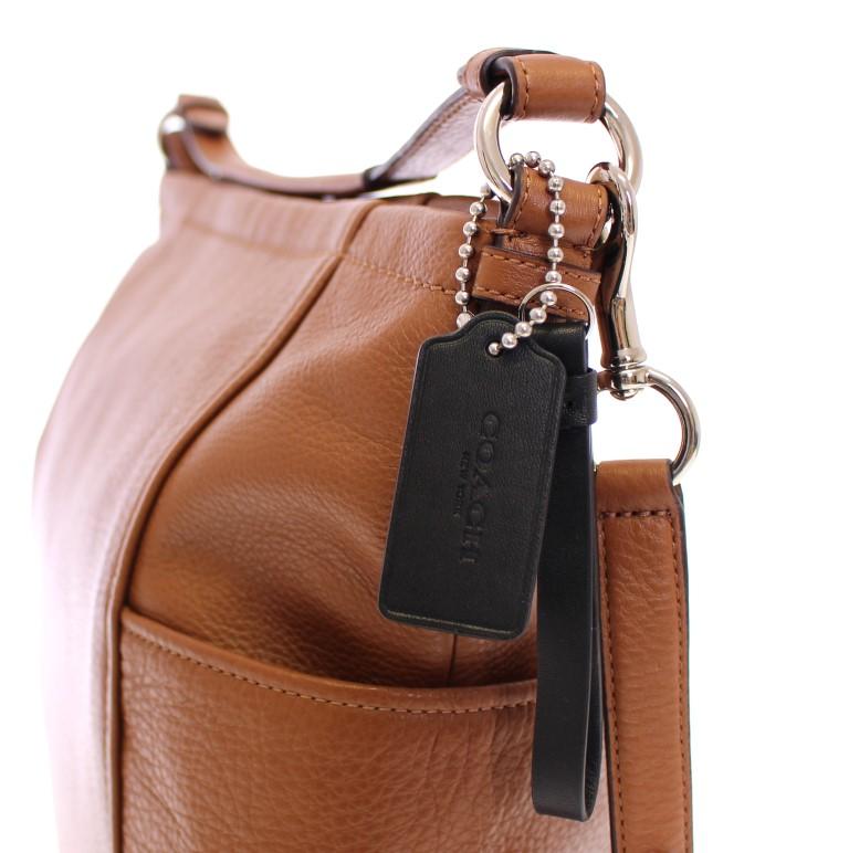 Brown Park Purse Saddle Leather Hobo Bag