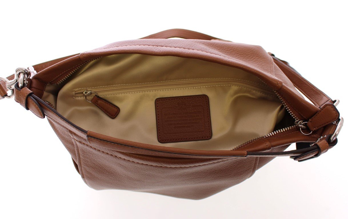 Brown Park Purse Saddle Leather Hobo Bag