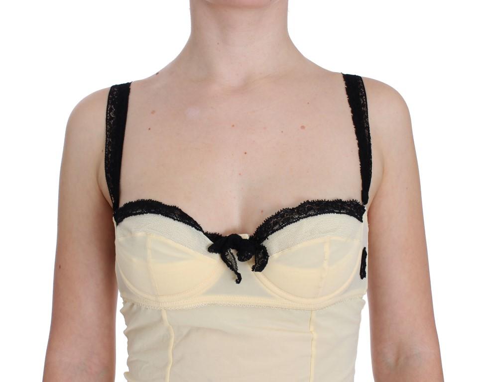 Yellow Camisole Lingerie Tank Top