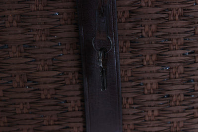 Brown Leather Paglia Luggage Travel Messenger Bag