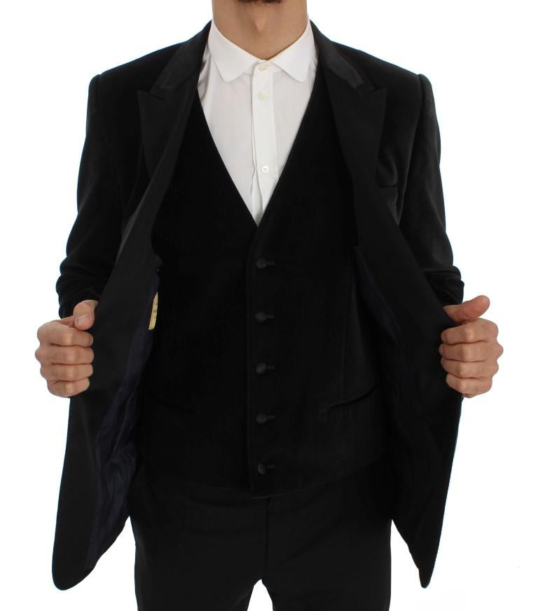 Gray Velvet Slim Fit Blazer Jacket