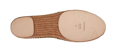 Green Velvet Crystal Espadrilles Shoes