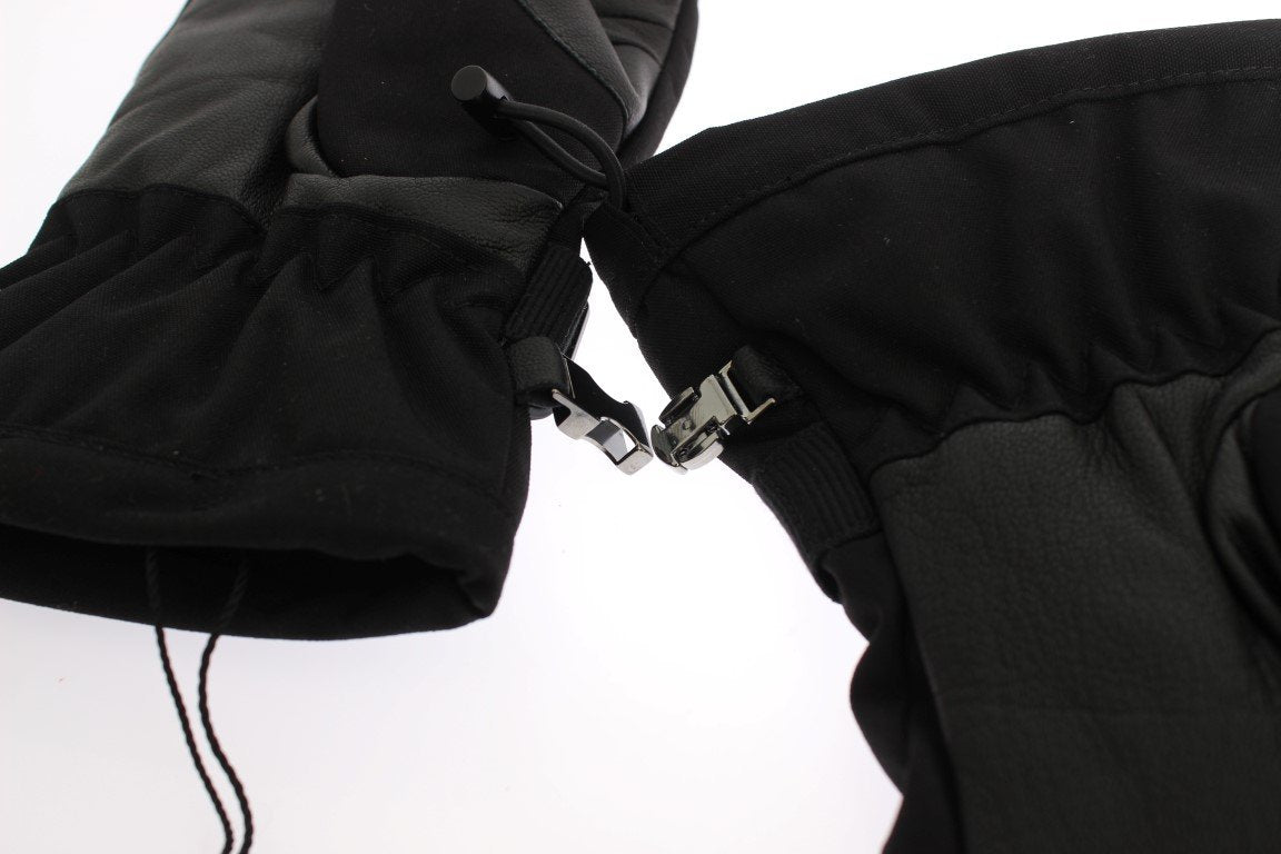 Black Winter Warm Gloves