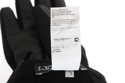 Black Winter Warm Gloves