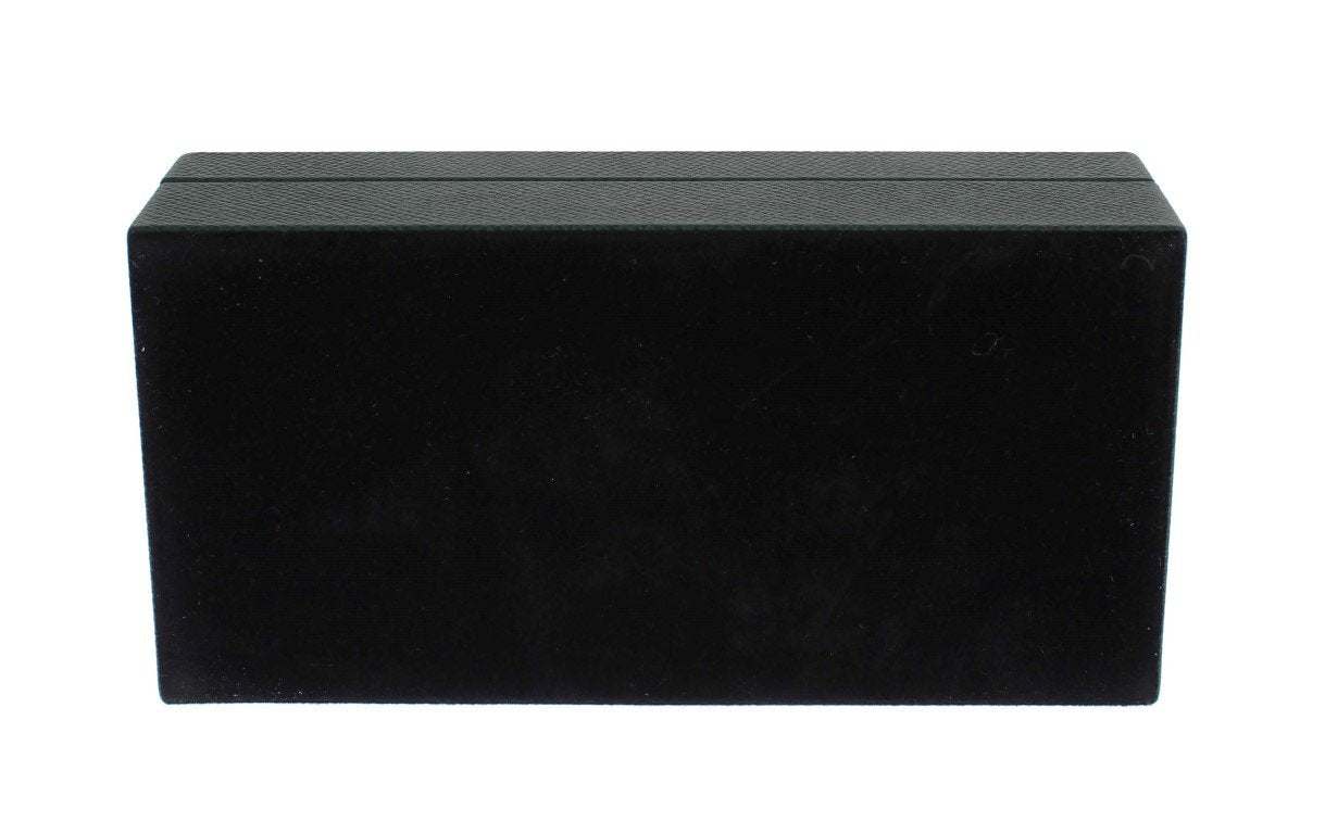 Green Leather Ring Cufflinks Organizer Box