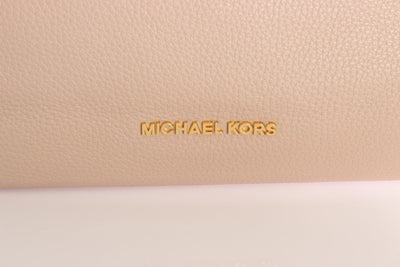 Beige JET SET Leather Tote Handbag