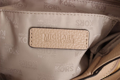 Beige JET SET Leather Tote Handbag
