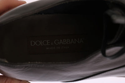 Brown Leather Wingtip Laceups Shoes