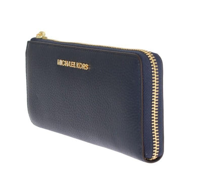 Navy Blue BEDFORD Leather Wallet