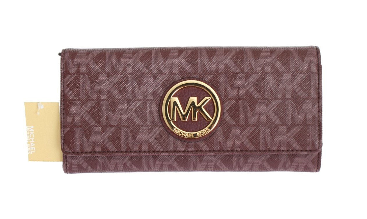 Purple FULTON Continental Wallet