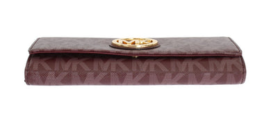 Purple FULTON Continental Wallet