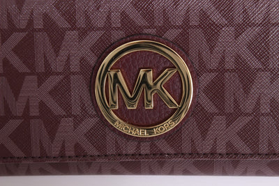 Purple FULTON Continental Wallet