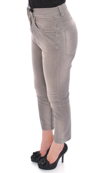 Gray BOYISH Boyfriend Stretch Jeans