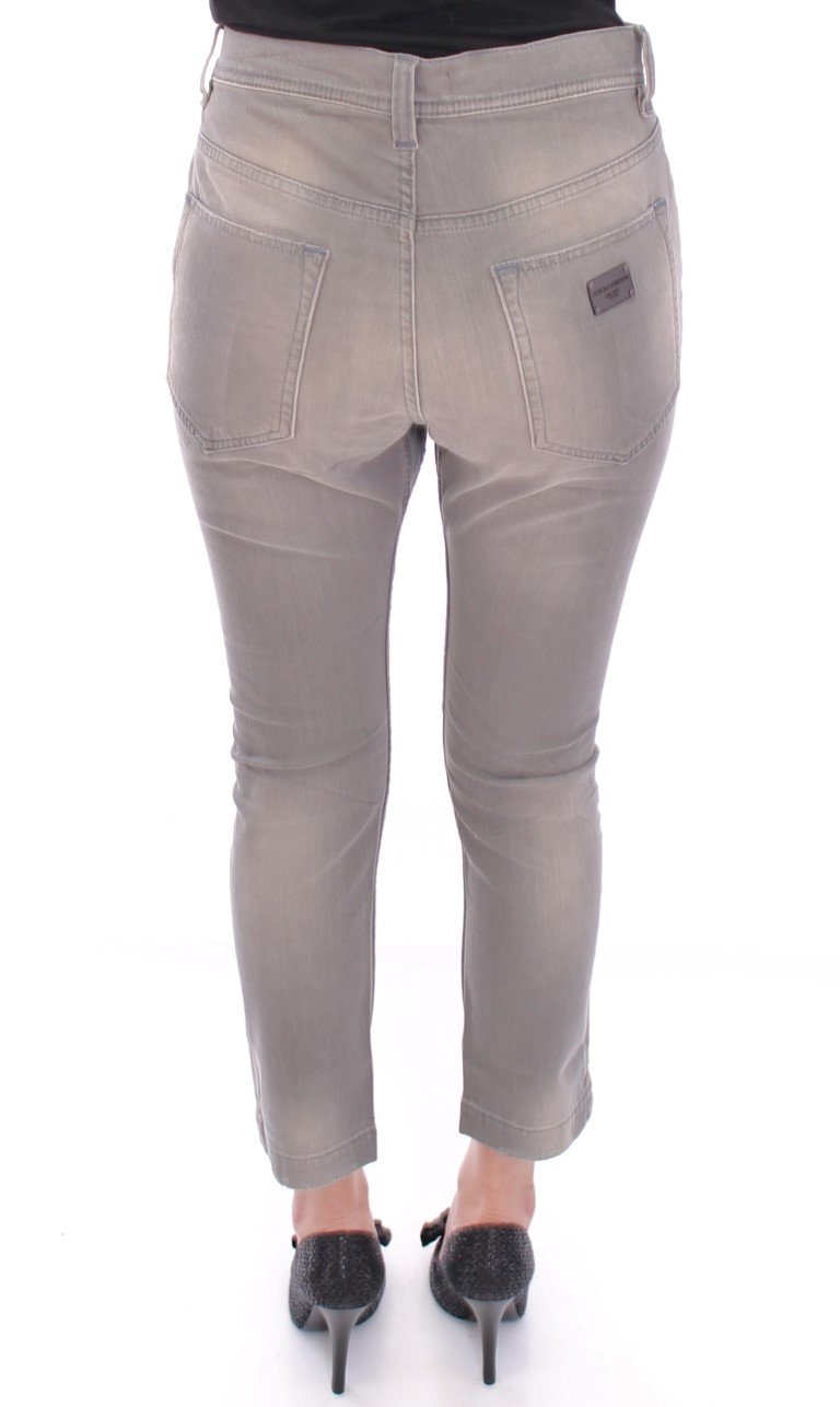 Gray BOYISH Boyfriend Stretch Jeans