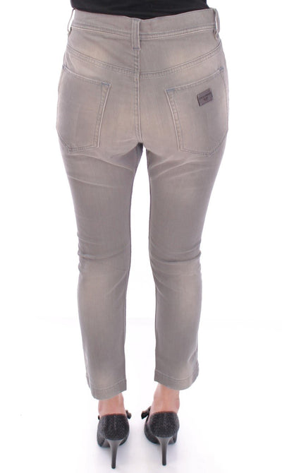 Gray BOYISH Boyfriend Stretch Jeans