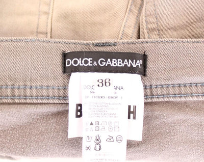 Gray BOYISH Boyfriend Stretch Jeans