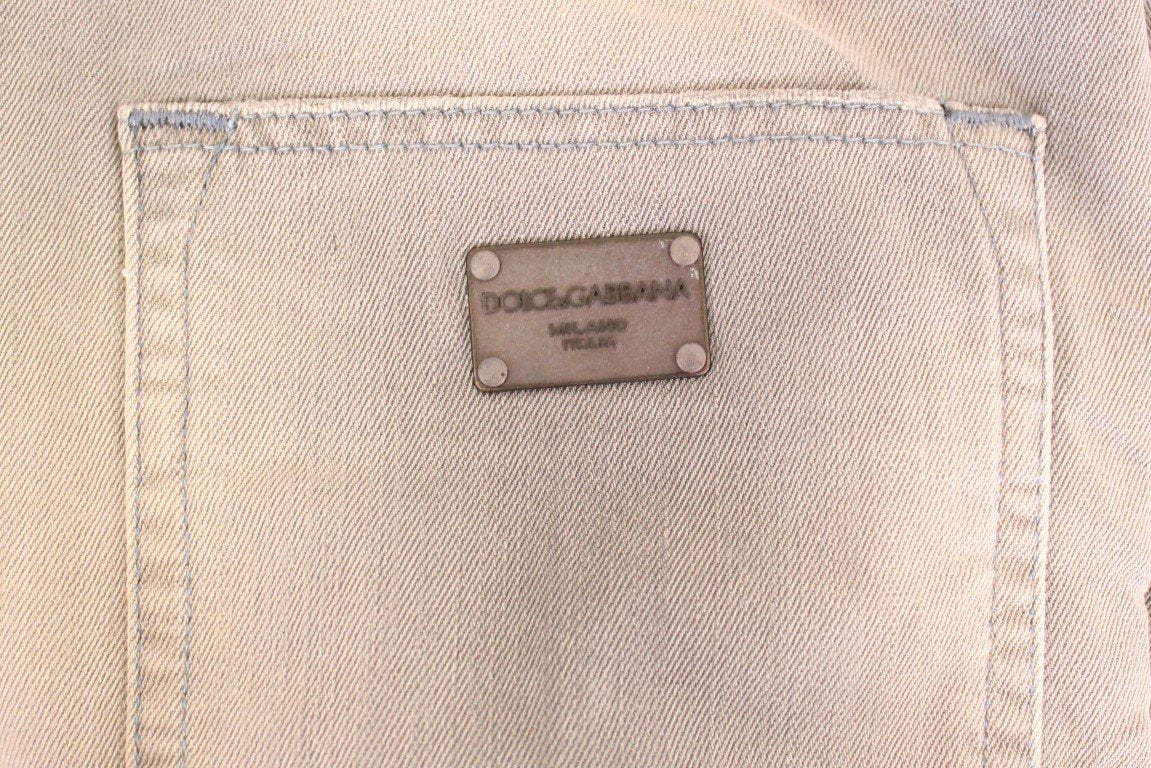 Gray BOYISH Boyfriend Stretch Jeans