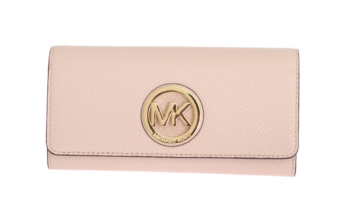 Pink FULTON Continental Wallet
