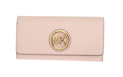 Pink FULTON Continental Wallet