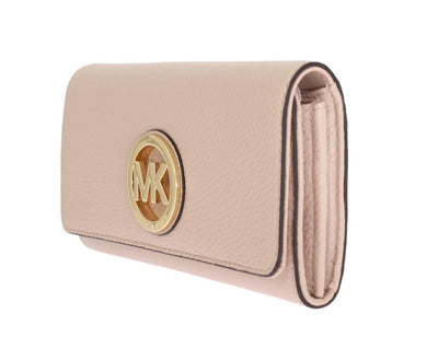 Pink FULTON Continental Wallet