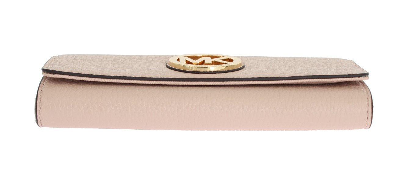 Pink FULTON Continental Wallet