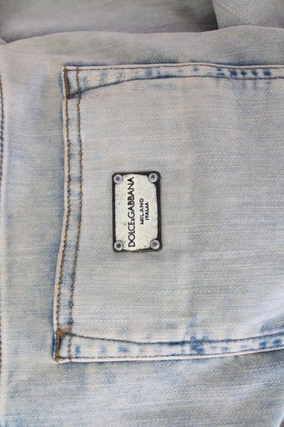 Blue BOYISH Boyfriend Stretch Jeans